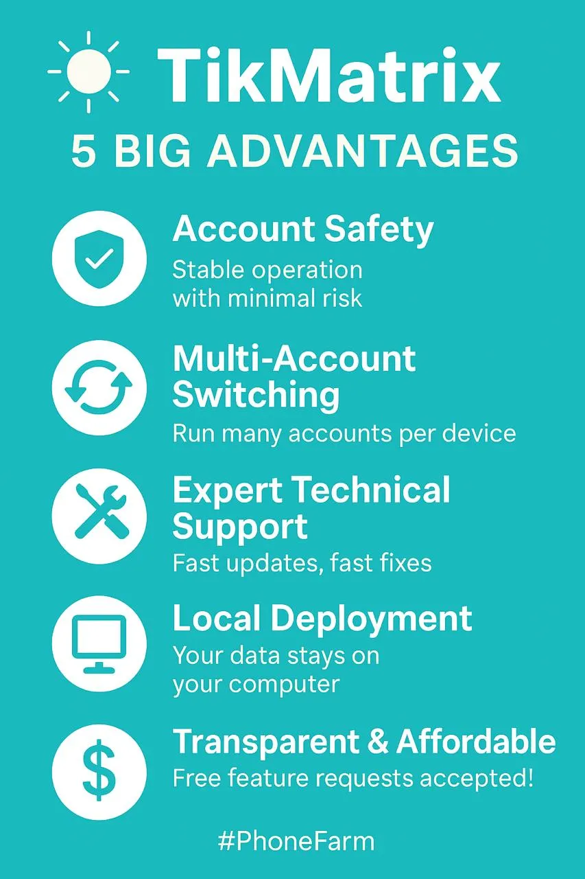 Por que usuários escolhem TikMatrix